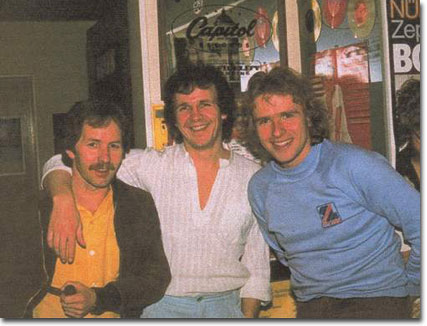 Jürgen Herrmann, Fritz Egner und Thomas Gottschalk 1978