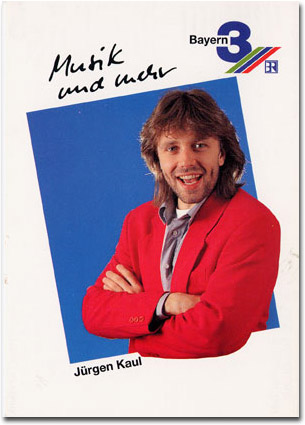 Autogrammkarte Jürgen Kaul ca. 1995